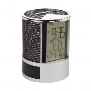 PORTA LAPICES RELOJ ALARMA [J664]