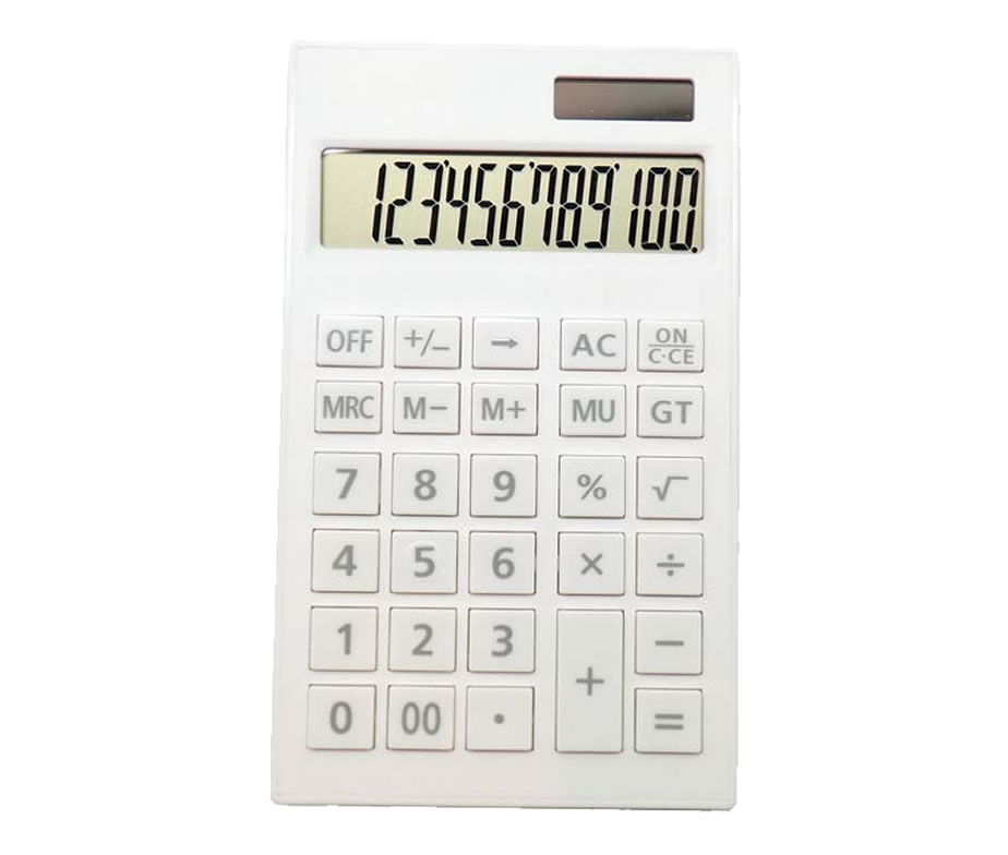 CALCULADORA WHITE [J675]