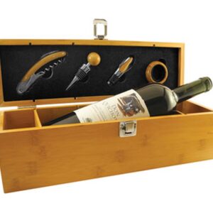 SET DE VINO BAMBOO [T302]