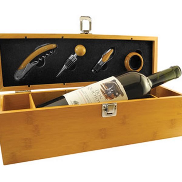 SET DE VINO BAMBOO [T302] 1