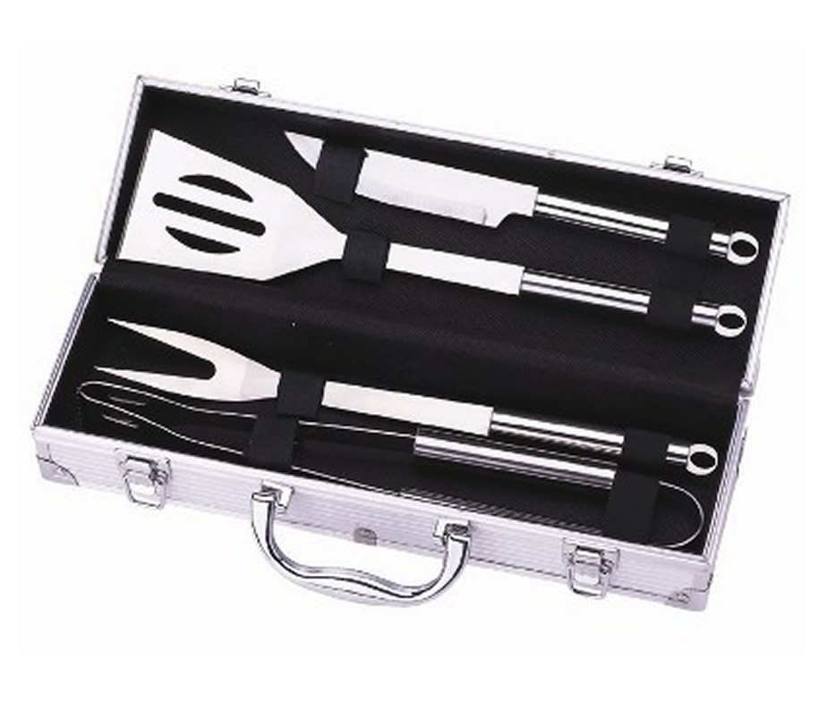 SET DE ASADO CAJA ALUMINIO [A035]