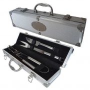 SET DE ASADO 3 PIEZAS MALETIN [A046]