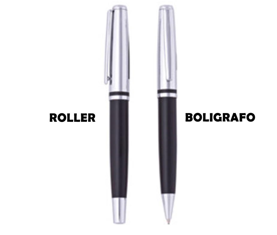 SET DE BOLIGRAFO Y ROLLER BALL EN ESTUCHE [BP206]